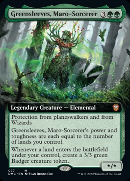 Greensleeves, Maro-Sorcerer Dominaria United- Commander Decks Bordless
